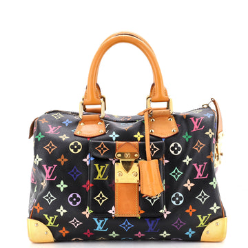 Louis Vuitton Speedy Handbag Monogram Multicolor 30