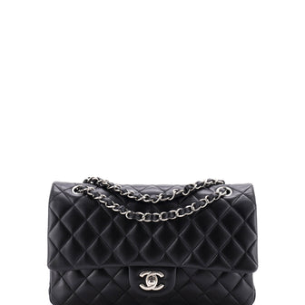 Chanel Classic Double Flap Bag Quilted Lambskin Medium