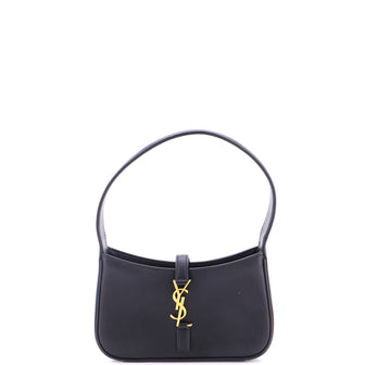 Saint Laurent Le 5 a 7 Hobo Leather Mini