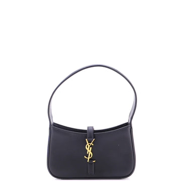 Saint Laurent Le 5 a 7 Hobo Leather Mini