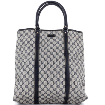 Gucci Joy Tote GG Coated Canvas with Leather Large