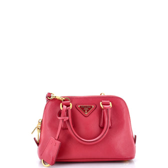 Prada Promenade Bag Saffiano Leather Mini