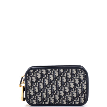 Christian Dior Diorquake Clutch Oblique Canvas Small