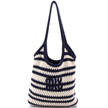 Miu Miu Ivy Hobo Bag Crochet Tall