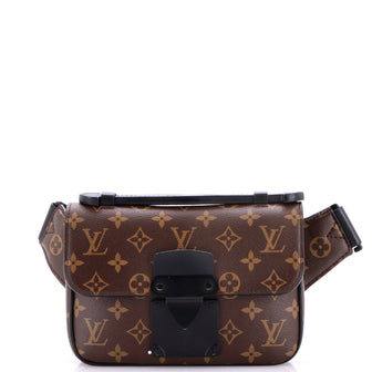 Louis Vuitton S Lock Sling Bag Macassar Monogram Canvas