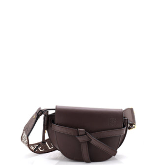Loewe Gate Dual Shoulder Bag Leather Mini