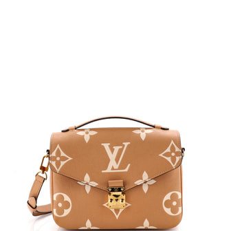 Louis Vuitton Pochette Metis Bicolor Monogram Empreinte Giant