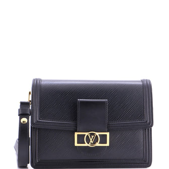 Louis Vuitton Dauphine Shoulder Bag Epi Leather MM