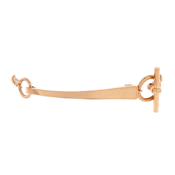 Hermes Clou de Forge Chain Bracelet 18K Rose Gold