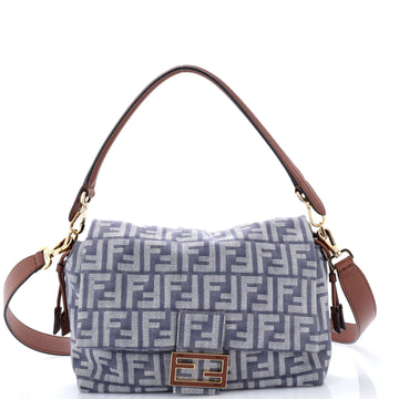 Fendi Mama Baguette Bag Zucca Jacquard Medium