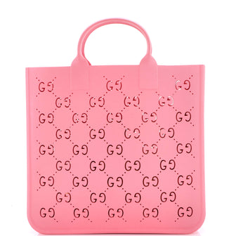 Gucci Kid's Tote Perforated Rubber