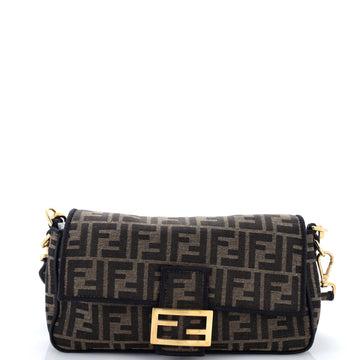 Fendi Baguette NM Bag Zucca Canvas Medium