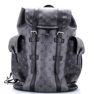 Louis Vuitton Christopher Backpack Reverse Monogram Eclipse Canvas MM