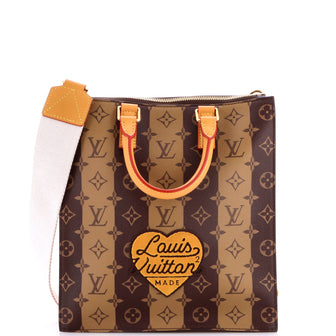 Louis Vuitton Nigo Sac Plat Cross Limited Edition Stripes Monogram Canvas