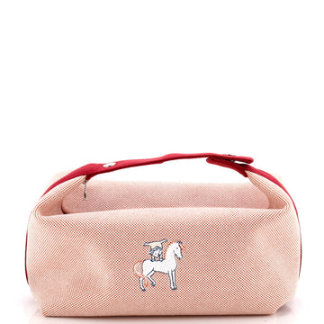 Hermes Bride-A-Brac Cabriole Travel Case Toile GM