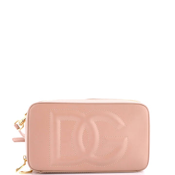 Dolce & Gabbana DG Logo Camera Bag Leather Small