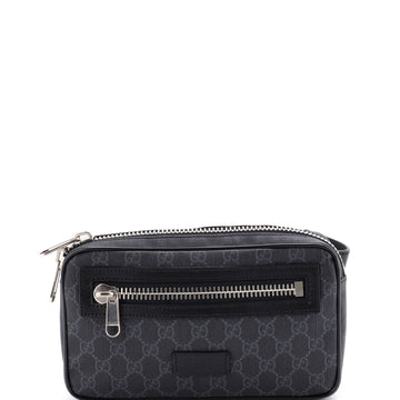 Gucci Soft Zip Belt Bag GG Coated Canvas Small