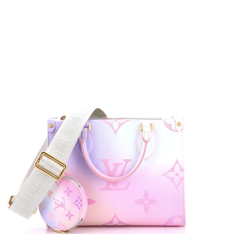 Louis Vuitton OnTheGo Tote Spring in the City Monogram Giant Canvas PM