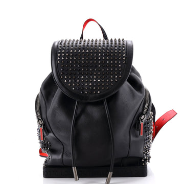 Christian Louboutin Explorafunk Backpack Spiked Leather