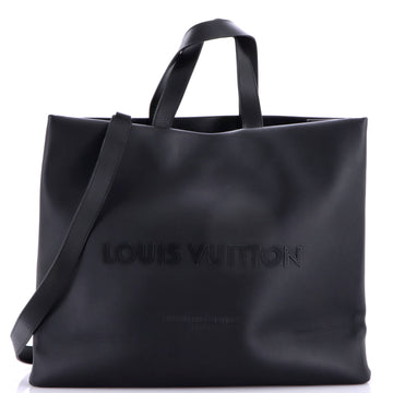 Louis Vuitton Shopper Tote Leather MM