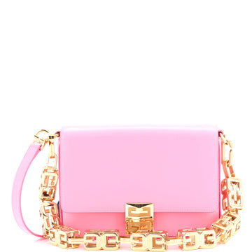 Givenchy 4G Cube Chain Shoulder Bag Leather Medium