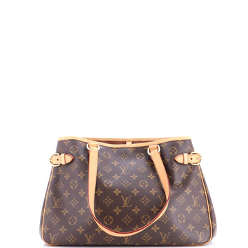 Louis Vuitton Batignolles Handbag Monogram Canvas Horizontal