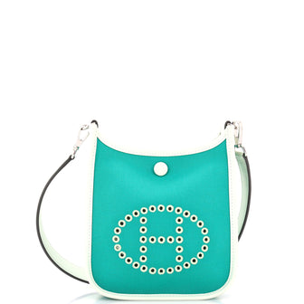 Hermes Neo Evelyne Bag Toile and Leather TPM