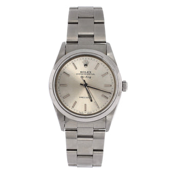 Rolex Oyster Perpetual Air King Automatic Watch Stainless Steel 34