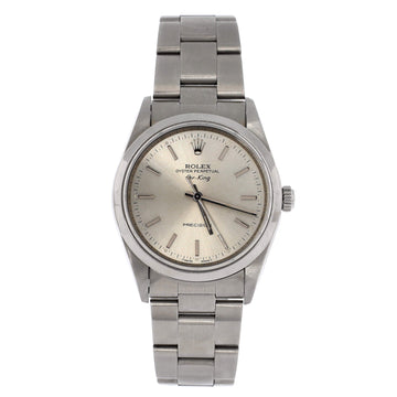 Rolex Oyster Perpetual Air King Automatic Watch Stainless Steel 34