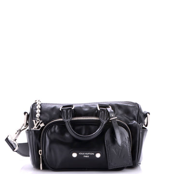 Louis Vuitton Keepall Cargo Bandouliere Bag Calfskin with Monogram Leather 25