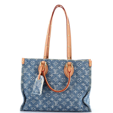 Louis Vuitton OnTheGo Tote Monogram Denim MM