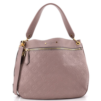 Louis Vuitton Spontini NM Handbag Monogram Empreinte Leather