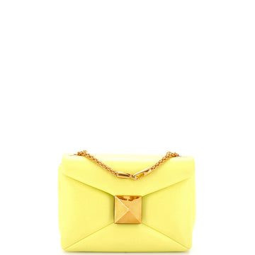 Valentino Garavani One Stud Chain Flap Bag Leather Small