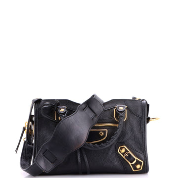 Balenciaga City Classic Metallic Edge Bag Leather Mini