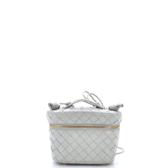 Bottega Veneta Vanity Case on Strap Intrecciato Leather Mini