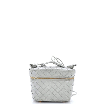 Bottega Veneta Vanity Case on Strap Intrecciato Leather Mini