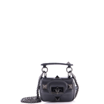 Valentino Garavani Roman Stud Flap Bag Quilted Leather Mini