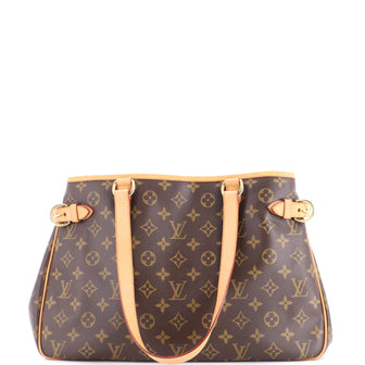 Louis Vuitton Batignolles Handbag Monogram Canvas Horizontal