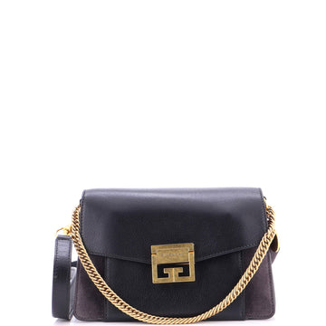 Givenchy GV3 Flap Bag Leather with Suede Small
