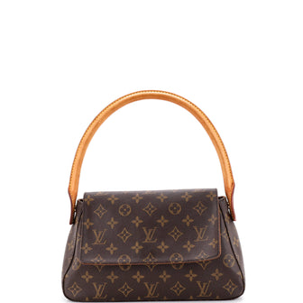Louis Vuitton Looping Handbag Monogram Canvas Mini