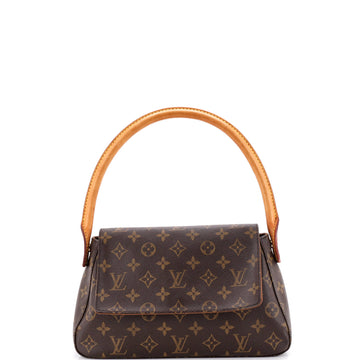 Louis Vuitton Looping Handbag Monogram Canvas Mini