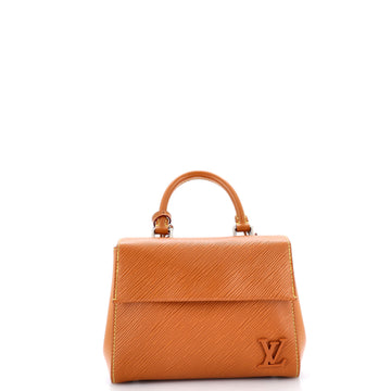 Louis Vuitton Cluny Top Handle Bag Epi Leather Mini