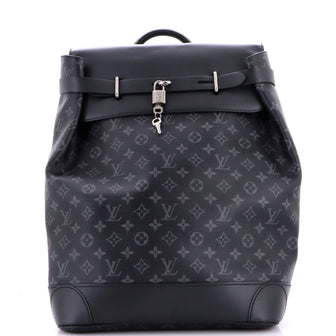 Louis Vuitton Steamer Backpack Monogram Eclipse Canvas