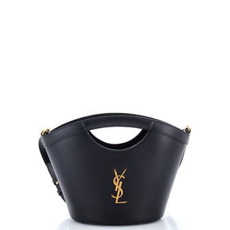 Saint Laurent Celia Tote Leather Mini