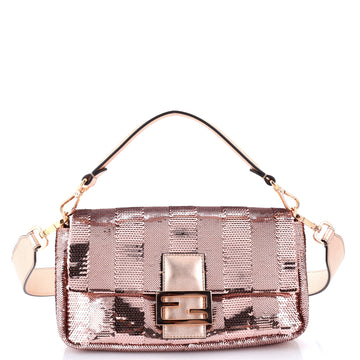 Fendi Baguette NM Bag Sequins Medium