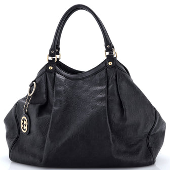 Gucci Sukey Tote Guccissima Leather Large