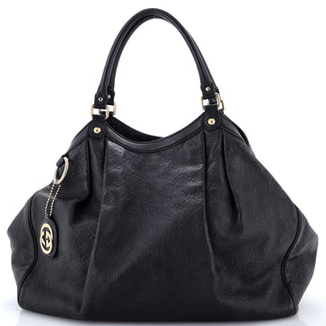 Gucci Sukey Tote Guccissima Leather Large
