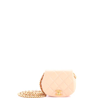 Chanel Coco Mail Clutch with Chain Quilted Calfskin Mini