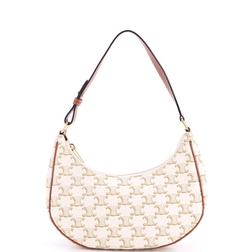Celine Ava Bag Triomphe Coated Canvas