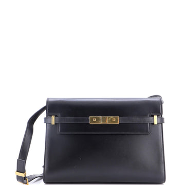 Saint Laurent Manhattan Shoulder Bag Leather Medium